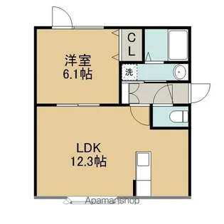 レインボーハウス3620【2階】の間取り