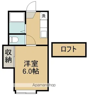 ホワイトキャッスル14番館【2階】の間取り