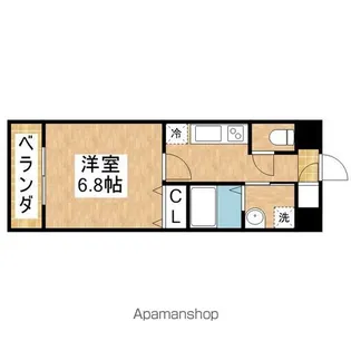 MELIV桜山【3階】の間取り