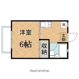 エフォート【2階】の間取り