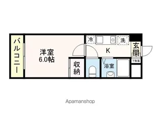 AD浦安【302号室】の間取り