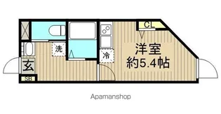 K.F新柴又【2階】の間取り