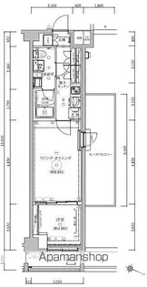 ベルシード板橋本町プレミアⅡ【10階】の間取り