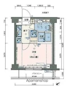 ヴェルト墨田ノース【3階】の間取り