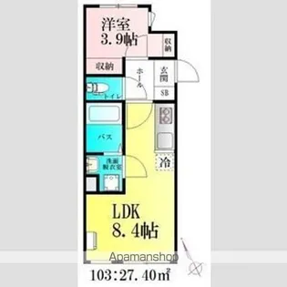 FROST【3階】の間取り
