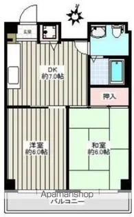 パークサイド関【3階】の間取り