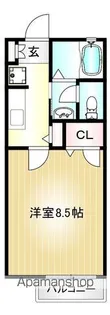 メゾンドシャルポンティエⅦ【2階】の間取り