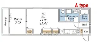 リブリ・南柏Ⅱ【1階】の間取り