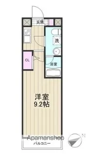 ジェノヴィア板橋東山町スカイガーデン【3階】の間取り