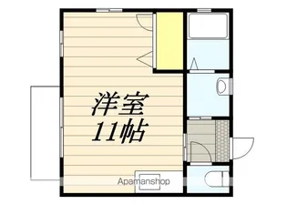 ディアスいなんば【1階】の間取り