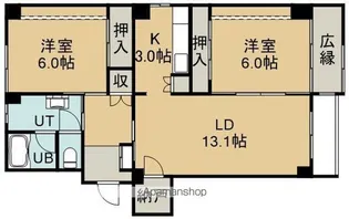 ST富岡(エスティートミオカ)【302号室】の間取り
