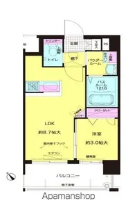 エフパルク高宮【9階】の間取り