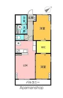 ノブレス オブリージュ 宇多津駅前桜通り【304号室】の間取り