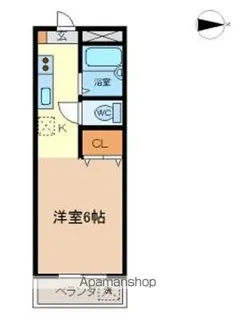 グリンハイツ【2階】の間取り