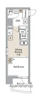 グランカーサ住吉Ⅲ【6階】の間取り