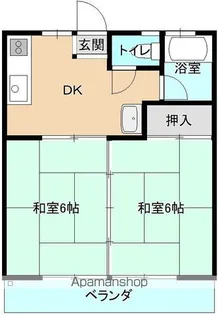 サンハイツ88【302号室】の間取り