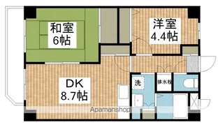 エクセリア駅南【7階】の間取り