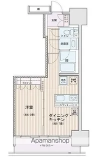 エスティメゾン錦糸町Ⅱ【9階】の間取り
