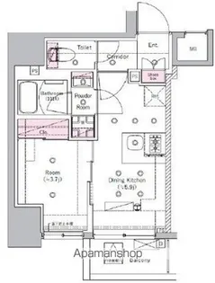 SYFORME ITABASHI Ⅲ【6階】の間取り