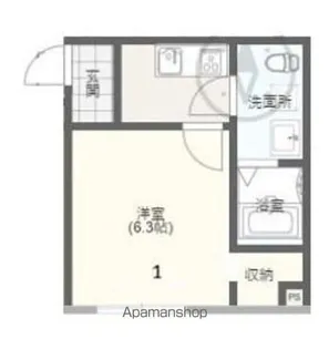 Gracia Sakae【1階】の間取り