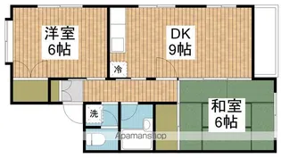 コーポミモザ【205号室】の間取り