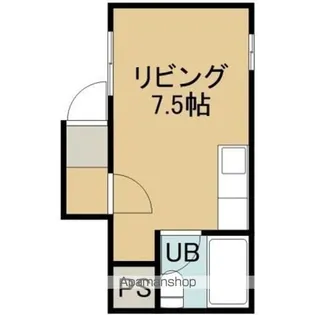 ハイツ深堀【303号室】の間取り