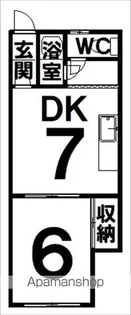 ごとうレヂデンス【1階】の間取り