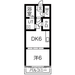 明治第7ビルディング【306号室】の間取り