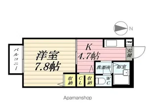 マンハイムⅡ【2階】の間取り
