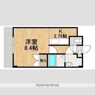 ハイツTKY【2階】の間取り
