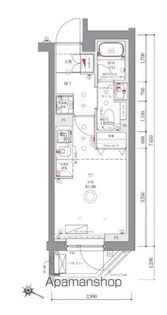 AZEST阪東橋Ⅱ【4階】の間取り
