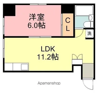 ヴィラ フォレスタ【4階】の間取り