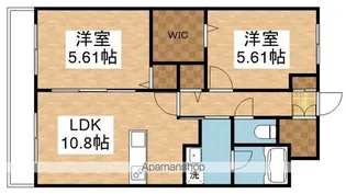プレアデス【2階】の間取り