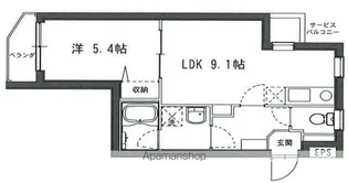 ファブール練馬【3階】の間取り