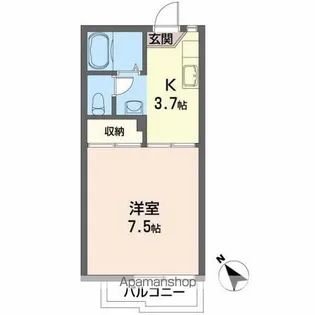 SKハイツ【2階】の間取り