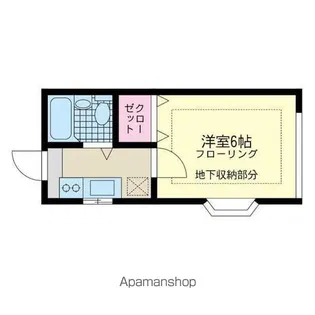 ドリームアロー湘南台【1階】の間取り