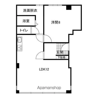 松波ビル【2階】の間取り