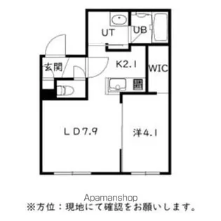仮)N19E16MS【303号室】の間取り