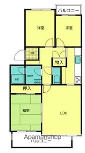 プレステージ柏【1階】の間取り