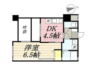 BELLE AUBE大久保【1階】の間取り