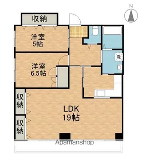 ゆたかビル【3階】の間取り