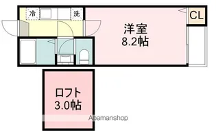 クレアフォーチュン清水沼【1階】の間取り