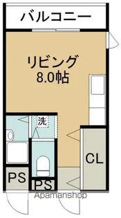 ダイワハイツ深堀【3階】の間取り