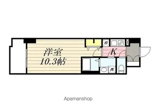 SーRESIDENCE岐阜駅【701号室】の間取り