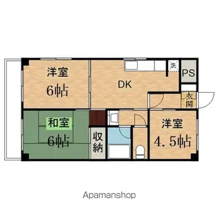 リバーサイド佐々木【2階】の間取り