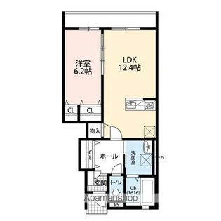 セルティスⅡ【1階】の間取り