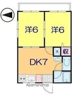 オレンジ・ベル【201号室】の間取り