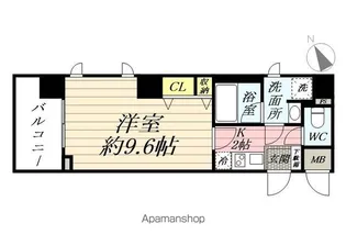 ウィンシティ鶴見中央【2階】の間取り
