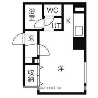 レガート北36【3階】の間取り