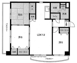 メゾン・ド・エスポワール【3階】の間取り